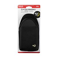 NITE IZE Clip Case Hardshell Universal QuickSlide Holster Protective Open Top Phone Holster with Belt Clip