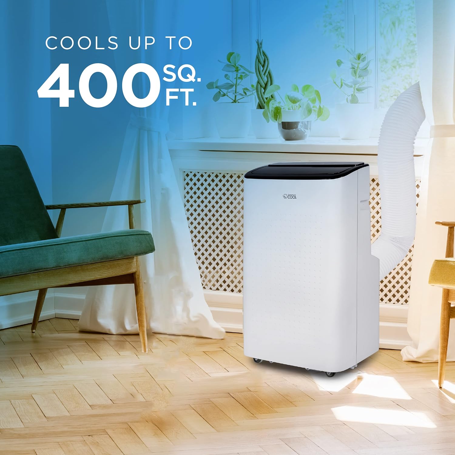 COMMERCIAL COOL Portable Air Conditioner, Dehumidifier & Fan