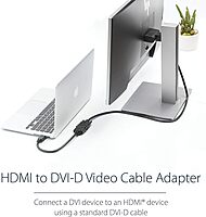 StarTech.com 8in HDMI to DVI-D Video Cable Adapter