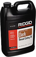 RIDGID 70830 Dark Thread Cutting Oil, 1 Gal, Halogen, PCB and Chlorine-Free, Low-Odor Anti-Mist Formulation
