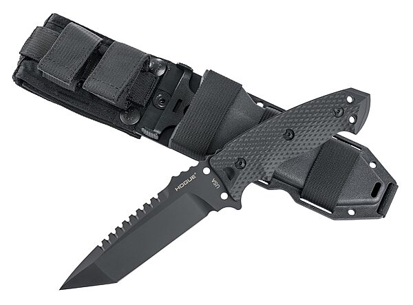 HOGUE EX-F01 Fixed Blade Knife, Tanto Blade