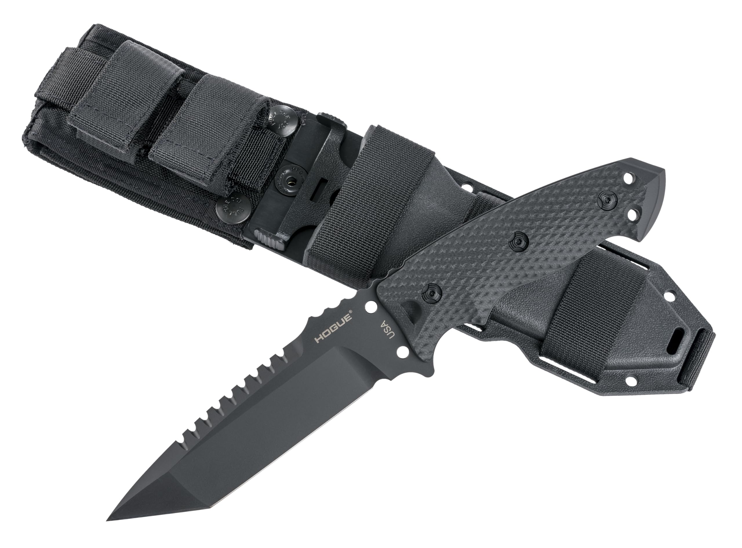 HOGUE EX-F01 Fixed Blade Knife, Tanto Blade