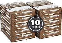 Boise Paper 100% Recycled Multi-Use Copy Paper, 8.5" x 11", 20 lb, 10 Ream Carton (5,000 Sheets)
