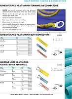 Ancor Marine Grade Heat Shrink Spade Terminals 12-10 AWG #10 Screw