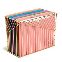 U Brands U-Eco Poly File Jacket, Set of 10, Letter Size, 1in Expansion, Assorted Brights