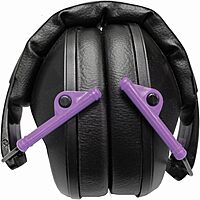 WALKER'S Pro Low-Profile Folding Earmuffs NRR 22 dB