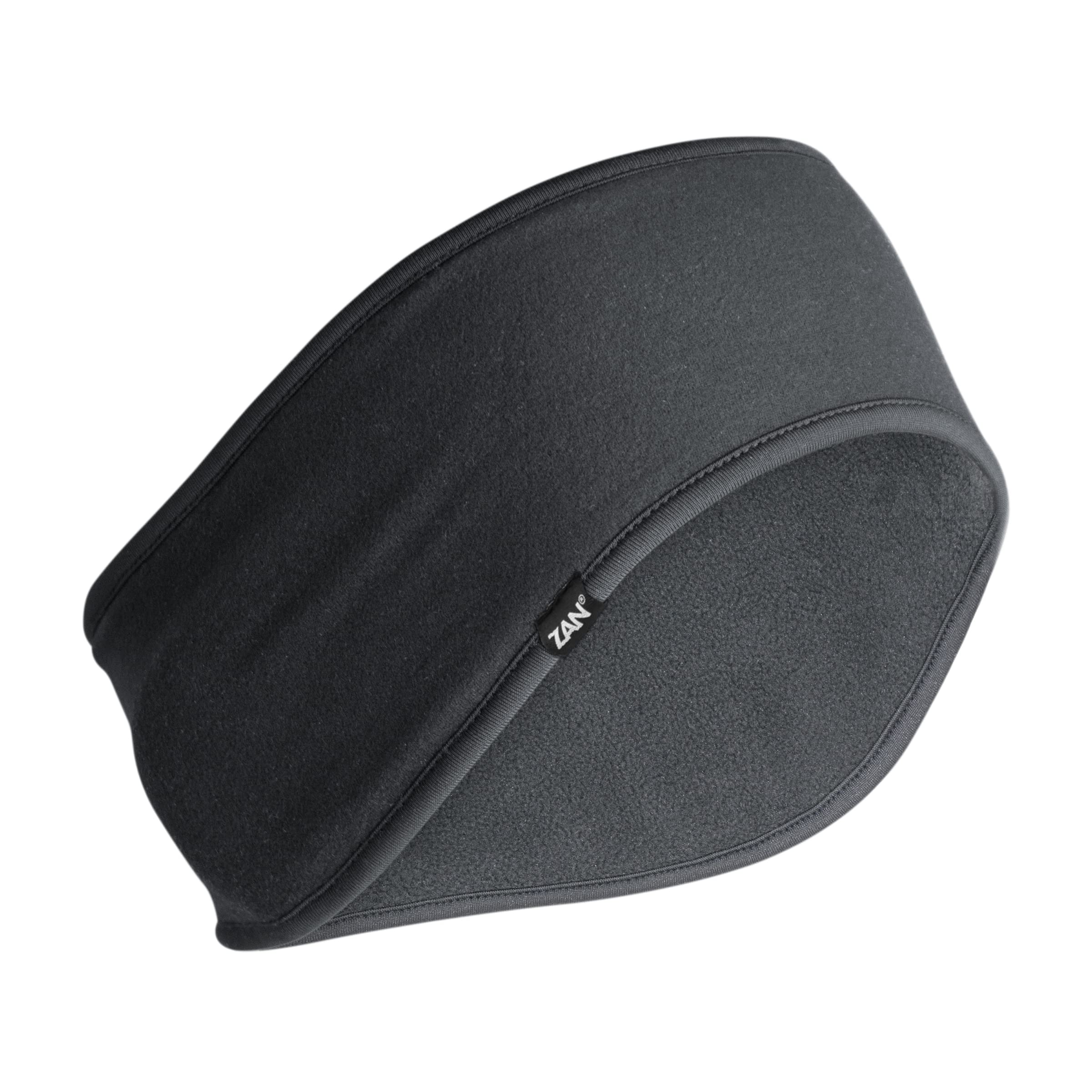 Zanheadgear® Ear Headband SportFlex® Series Low Pile Fleece Black