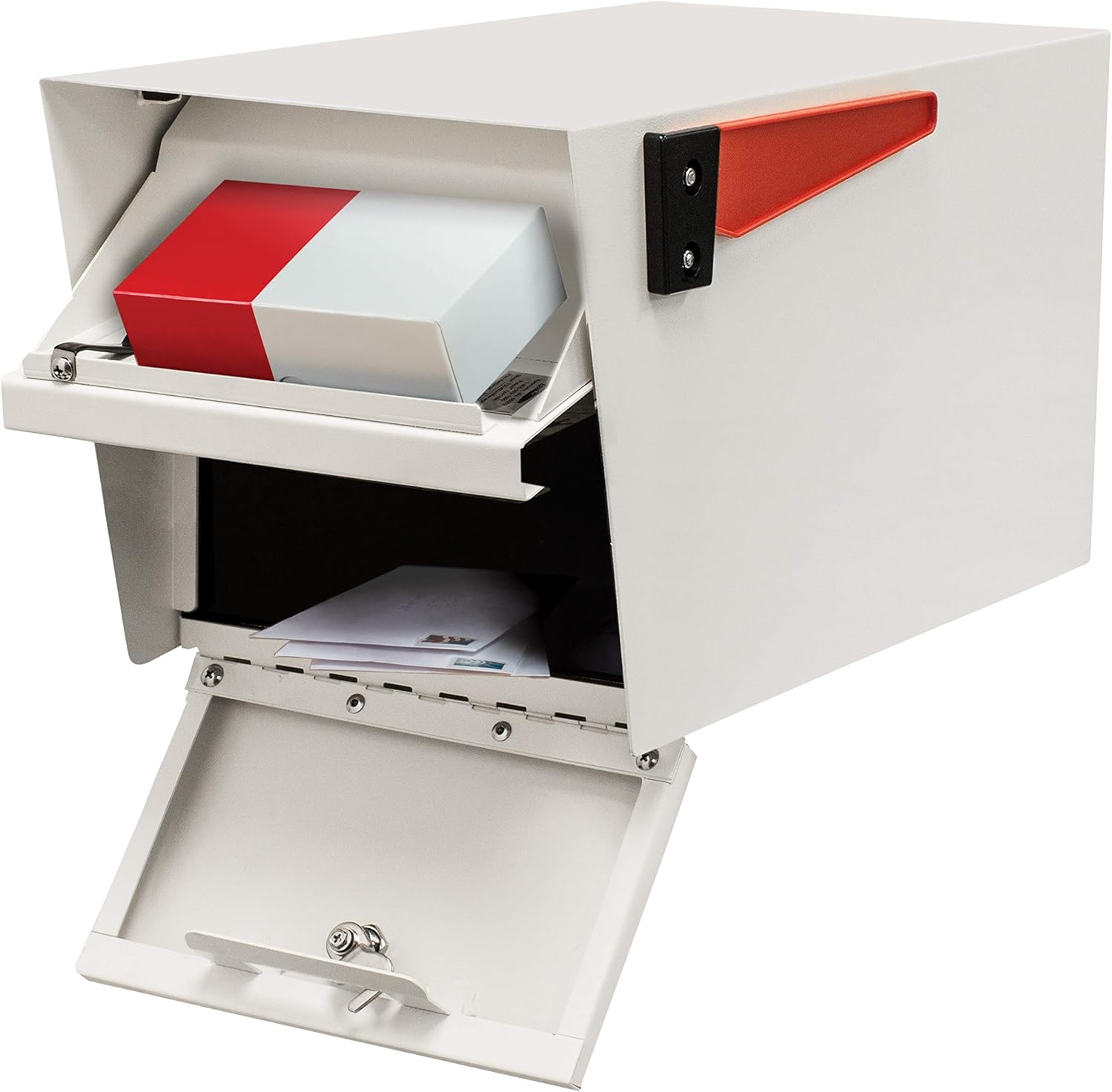 MAIL BOSS Mail Manager Locking Security Curbside Mailbox