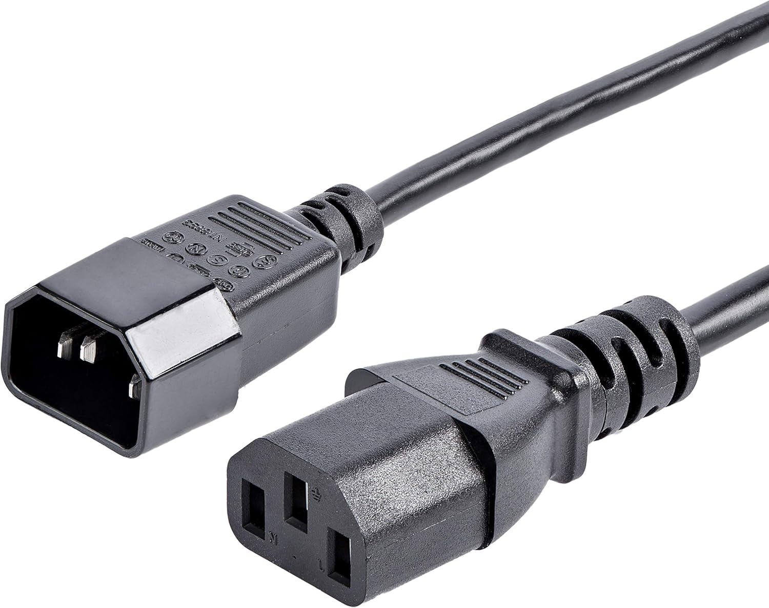 StarTech.com C14 to C13 Power Extension Cord IEC 60320