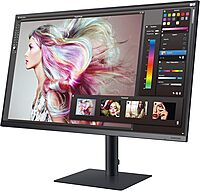 SAMSUNG TU87F Series 32-Inch Viewfinity 4K UHD Pro Monitor, VA Panel, 60Hz, 5ms, HDR10, sRGB, HDMI, Dual 4K Display