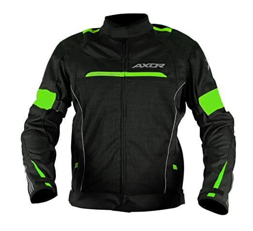 AXOR CRUISER JACKET BLACK NEON YELLOW L