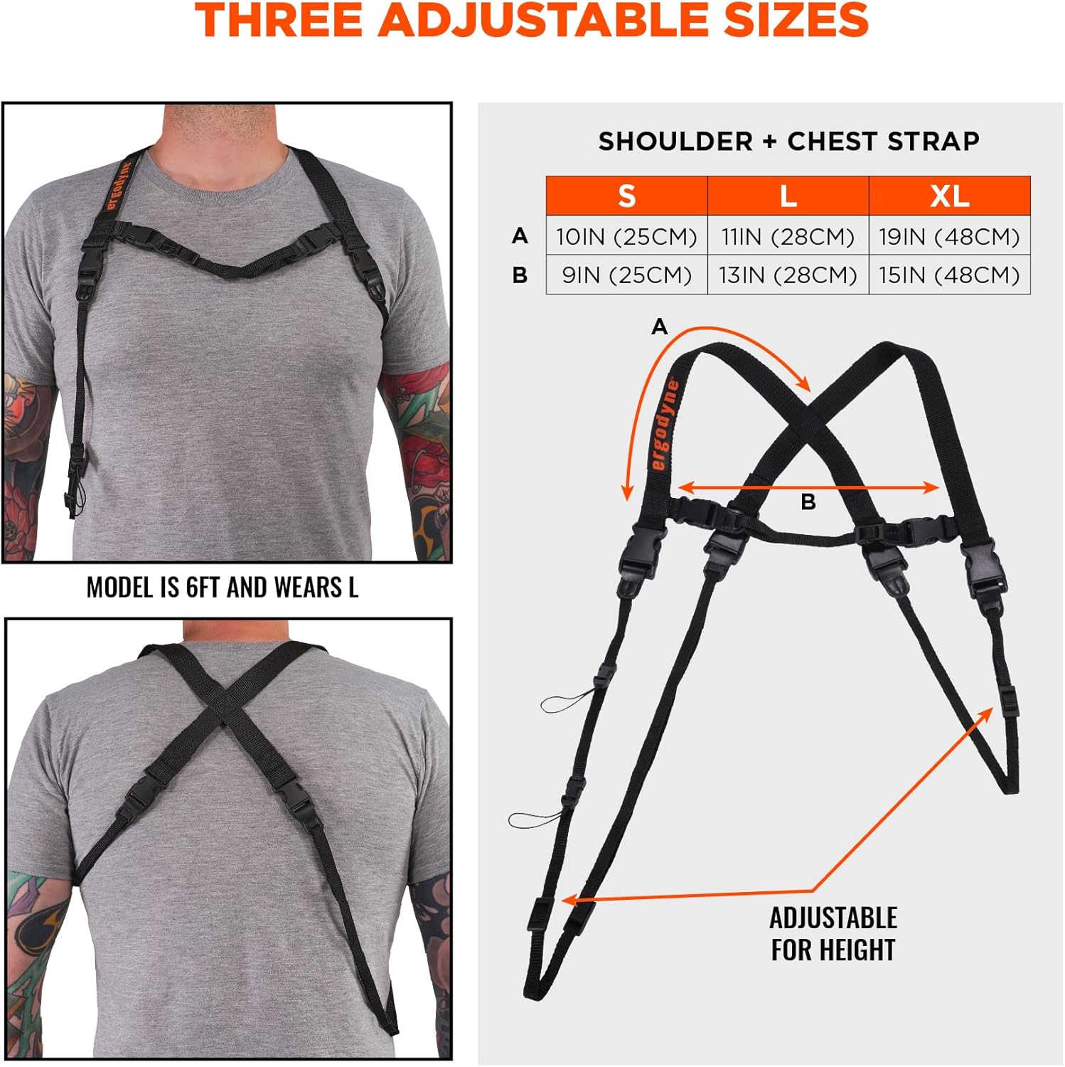 Ergodyne Squids 3132 Barcode Scanner Harness
