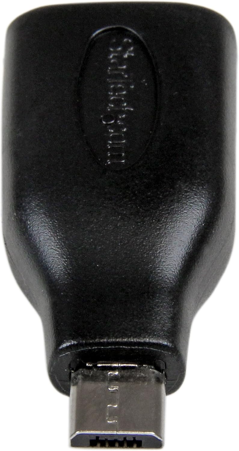 StarTech.com Micro USB OTG to USB Adapter - Micro USB Male OTG to USB Female Adapter - USB On The Go Adapter (UUSBOTGADAP)