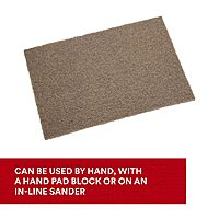 3M Scotch-Brite Heavy Duty Hand Pad 7440B, 6 in x 9 in, Pack of 40, Hand Sanding Pad - Metal Deburring and Finishing Pad