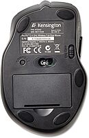 Kensington Pro Fit Full-Size Wireless Mouse (K72370US),Black/Silver