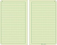 RITE IN THE RAIN Weatherproof Hardcover Pocket Notebook, Universal Rule, 160 Pages