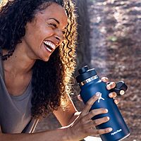 Hydro Flask Insulated Stainless Steel Wide Mouth Bottle with Flex Chug Cap