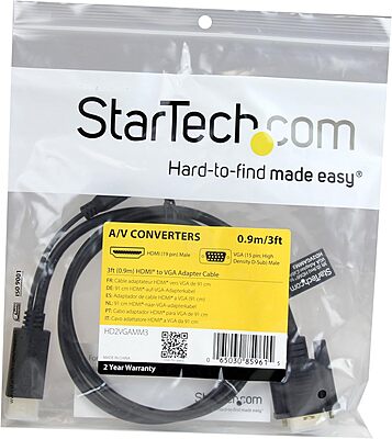 StarTech.com HDMI to VGA Active Adapter/Cable
