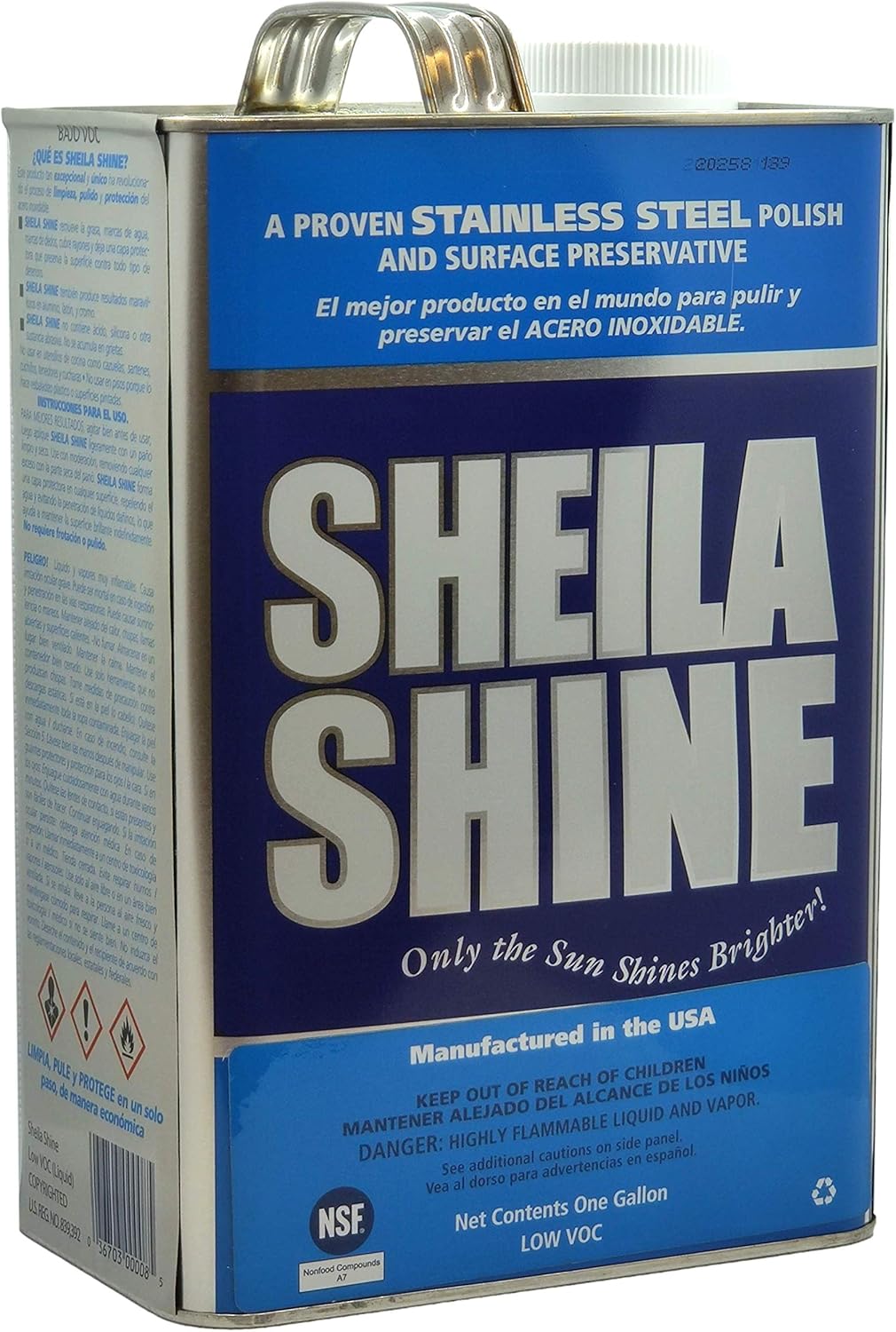 SHEILA SHINE Low VOC Stainless Steel Cleaner and Polish