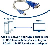 C2G USB Adapter Cable - USB to Serial & Ethernet Adapters