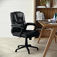 Flash Furniture Fundamentals Big & Tall Swivel LeatherSoft Office and Gaming Chair