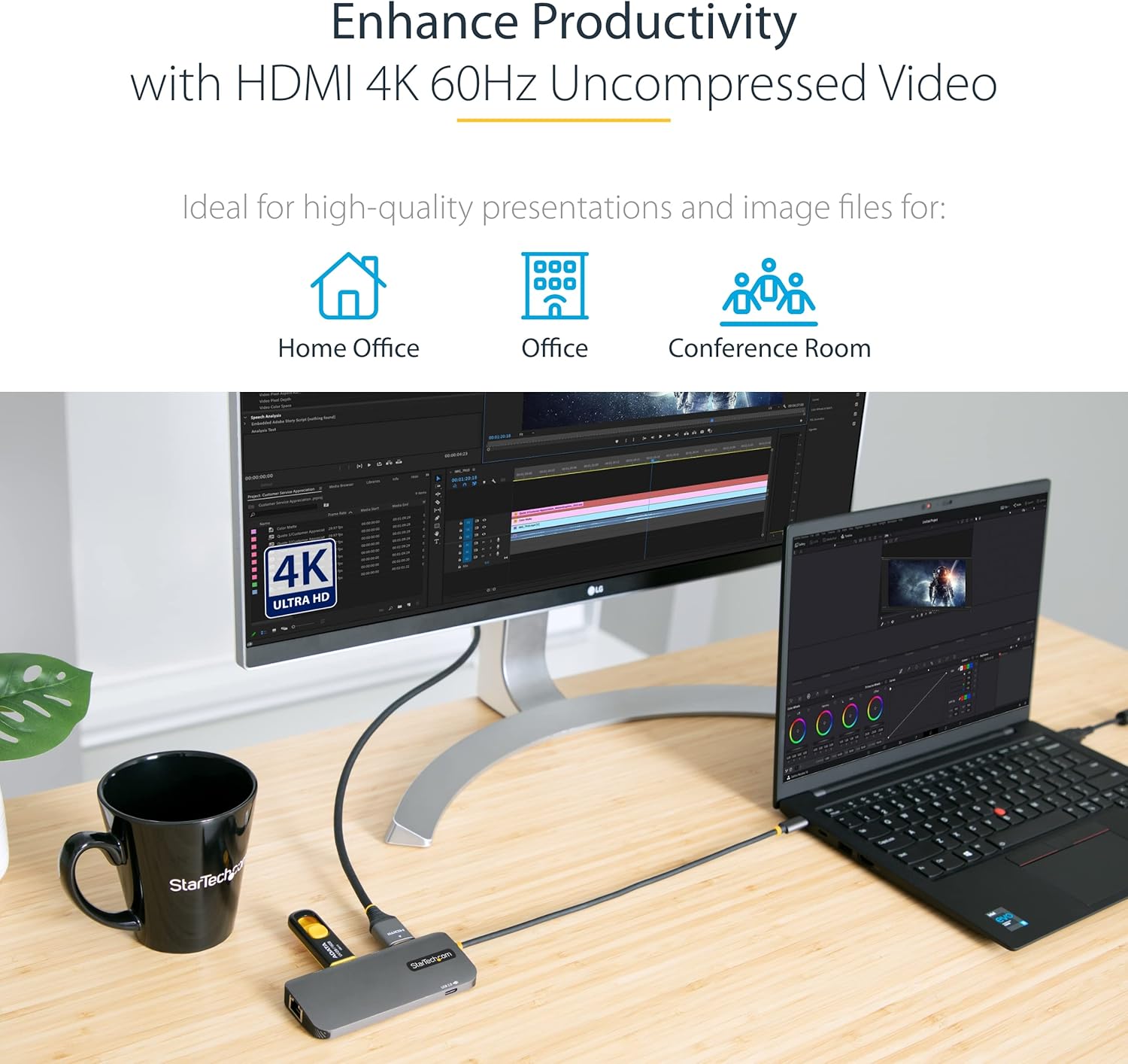 StarTech USB-C Multiport Adapter Docking Station