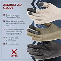 VERTX Assault 2.0 Tactical Gloves