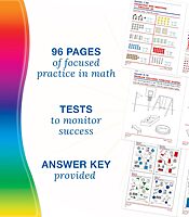 Spectrum Kindergarten Math Workbooks, Ages 5 to 6, Counting Numbers, Addition and Subtraction, Geometry and Place Value, Kindergarten Math Workbook for Kids