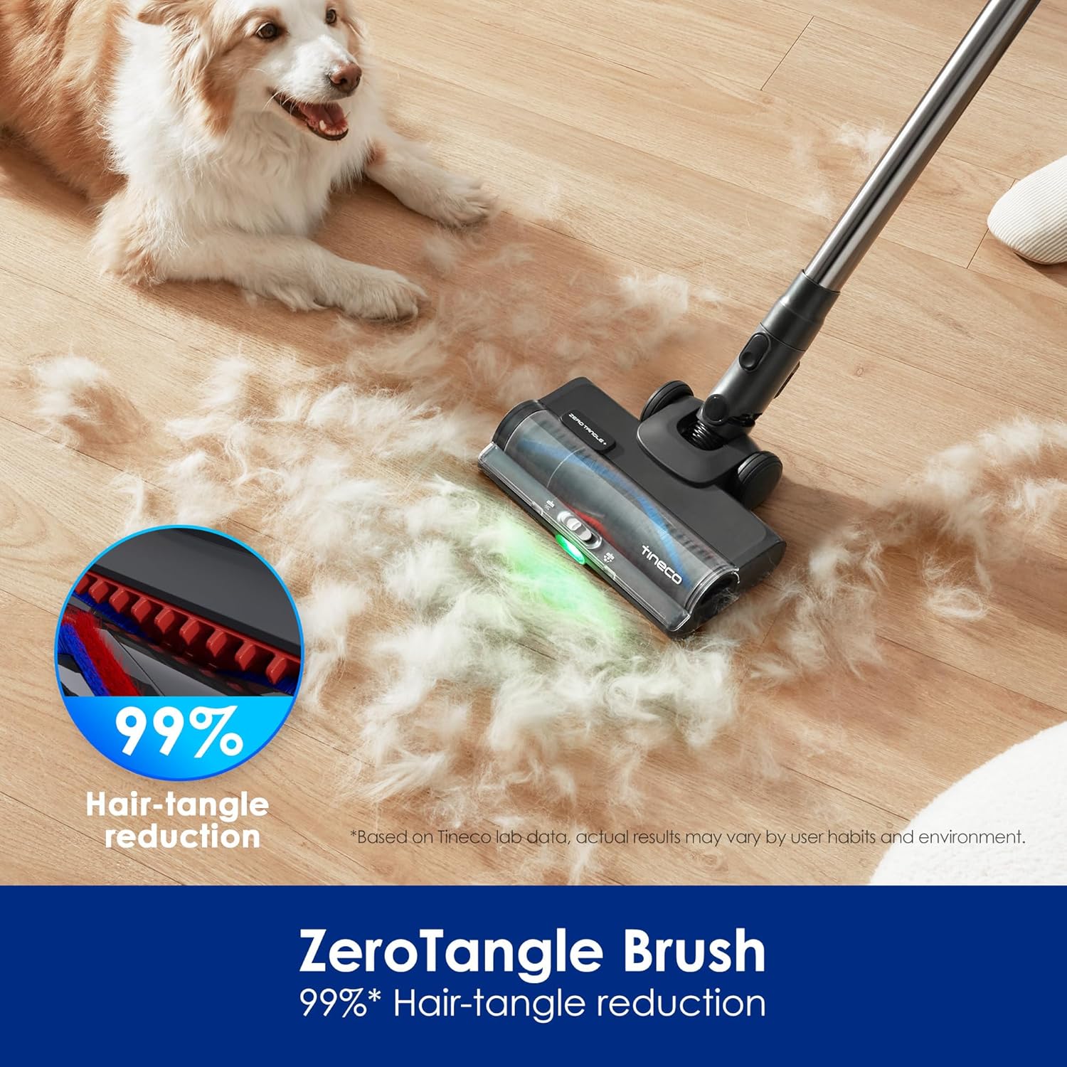 Tineco PURE ONE S50 Pro Cordless Vacuum - 200AW, up to 95min Runtime