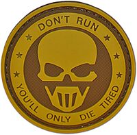 5ive Star Gear Don't Run - Ghost Morale Patch (6 Pack)