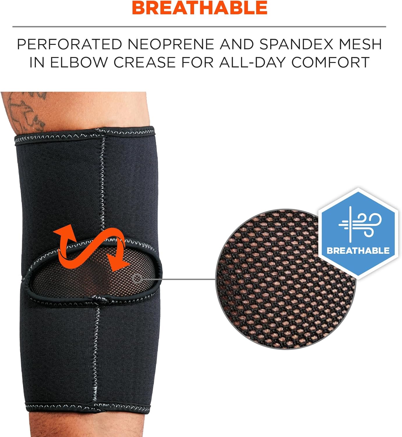 ERGODYNE ProFlex Neoprene Elbow Sleeve