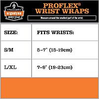 Ergodyne ProFlex 400 Universal Wrist Wrap, Tan Tan 1 Count (Pack of 1)