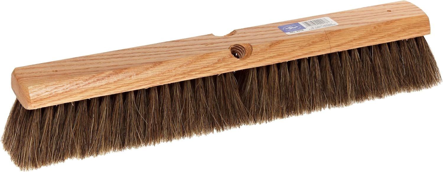 Magnolia Brush 2918 18-Inch Soft Grey Concrete Finishing Brush with M-72 Handle