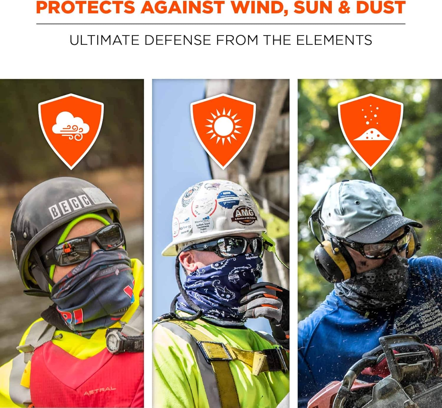 Ergodyne Chill-Its 6485 Multi-Band (Stars & Stripes) — Cooling Headband/Neck Gaiter