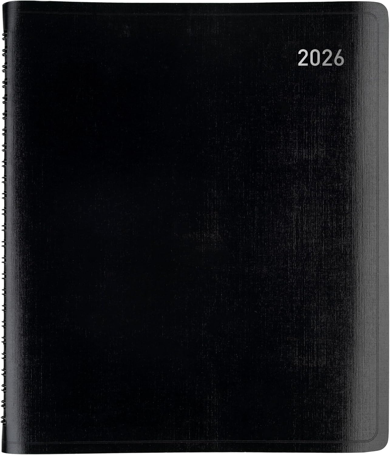 Office Depot Brand 13-Month Monthly Planner, 7" x 9", Black, January 2026 to January 2027, OD71110026