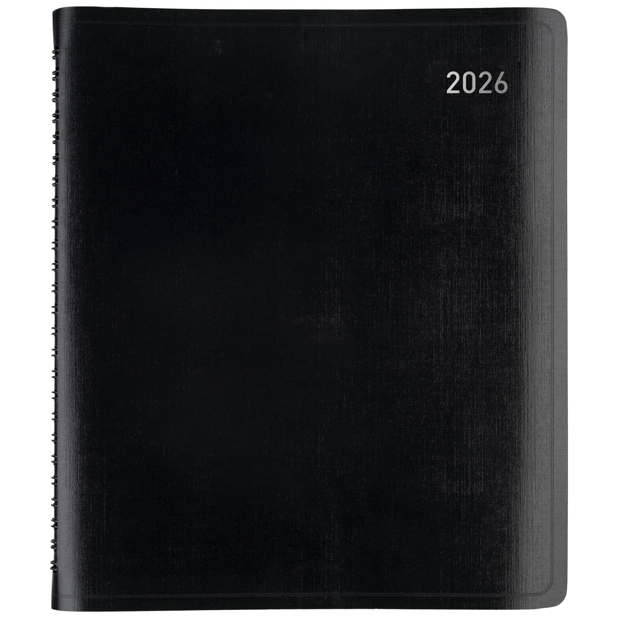 Office Depot Brand 13-Month Monthly Planner, 7" x 9", Black, January 2026 to January 2027, OD71110026