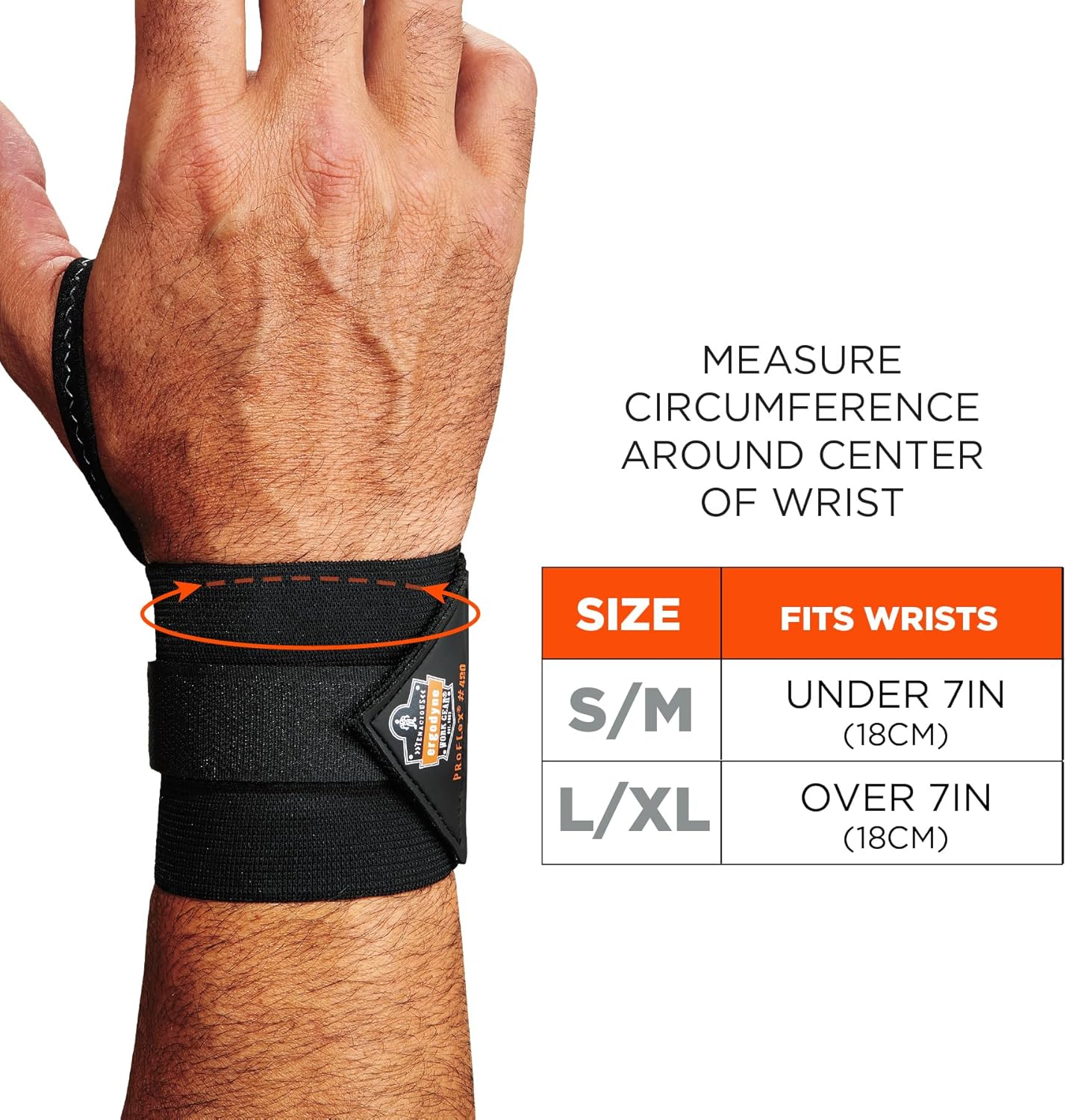 Ergodyne ProFlex 420 Wrist Wrap with Thumb Loop