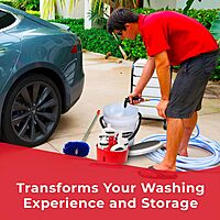 SHURHOLD One Bucket System - 5 Gallon Bucket with Rope Handle, Lid, Caddy & Grate