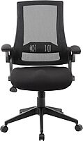 Boss Office Products Adjustable Mesh Task Chair, Black