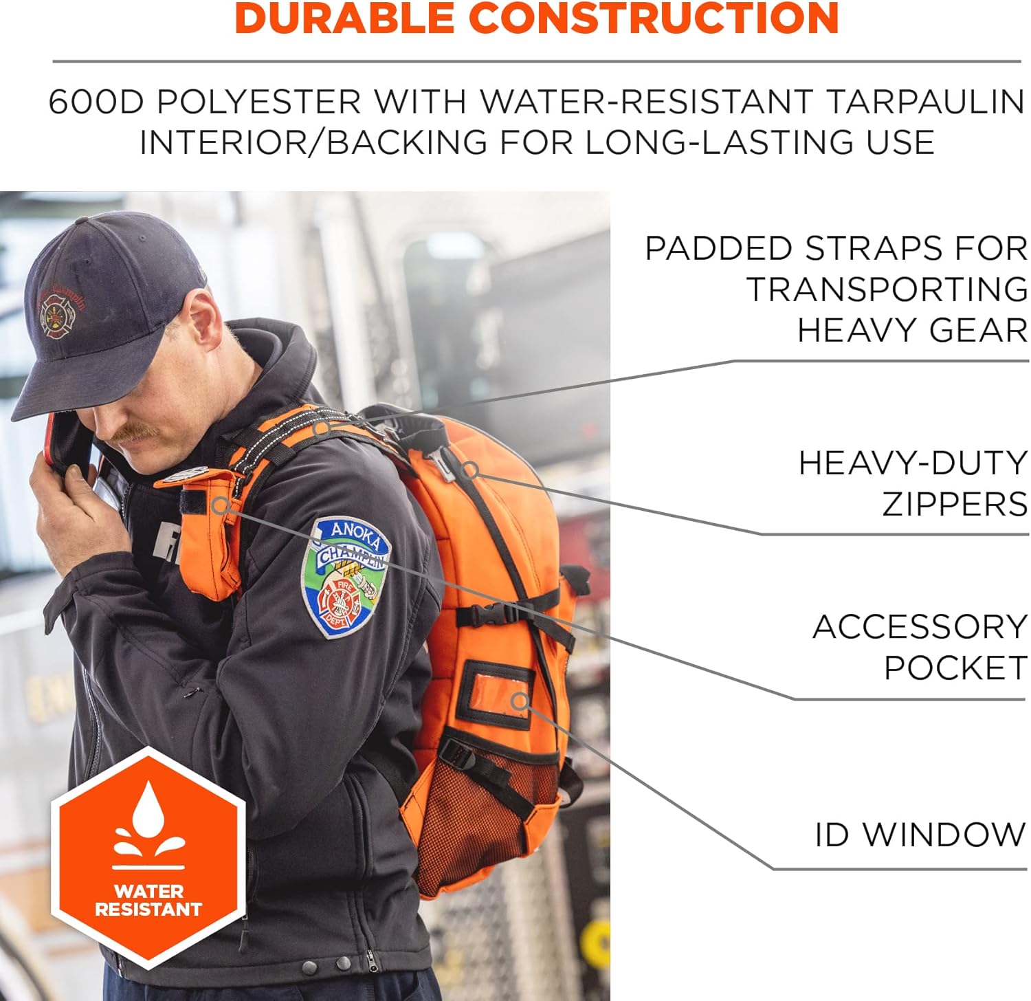 ERGODYNE Arsenal 5243 Medic First Responder Trauma Backpack