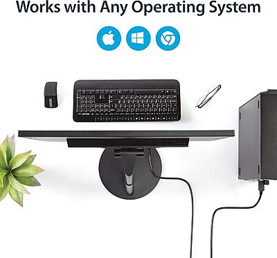 StarTech.com 6ft (1.8m) DisplayPort to DVI Cable, DP to DVI-D Video Adapter Converter Cable, Replacement for DP2DVIMM6 6 feet