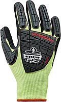 Ergodyne ProFlex 7141 Hi-Vis Nitrile-Coated DIR Level 4 Cut-Resistant Gloves