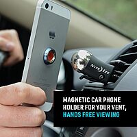 Nite Ize Steelie Vent Kit - Magnetic Phone Mount for Car Vents