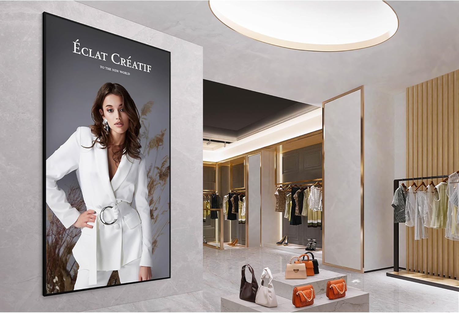 SAMSUNG QMC Series 4K UHD Commercial Signage Display