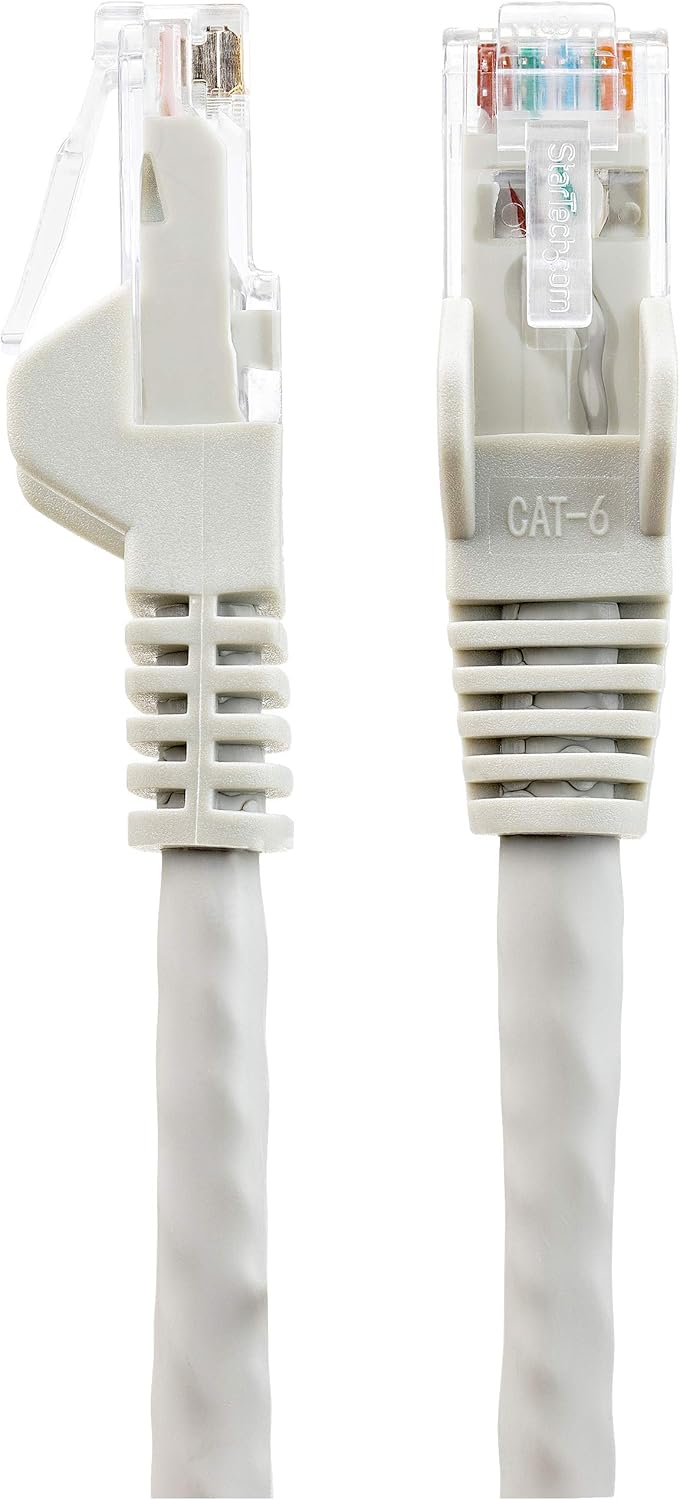 StarTech.com LSZH CAT6 Ethernet Patch Cable - 10 Gigabit 650MHz, 100W PoE, Snagless RJ45