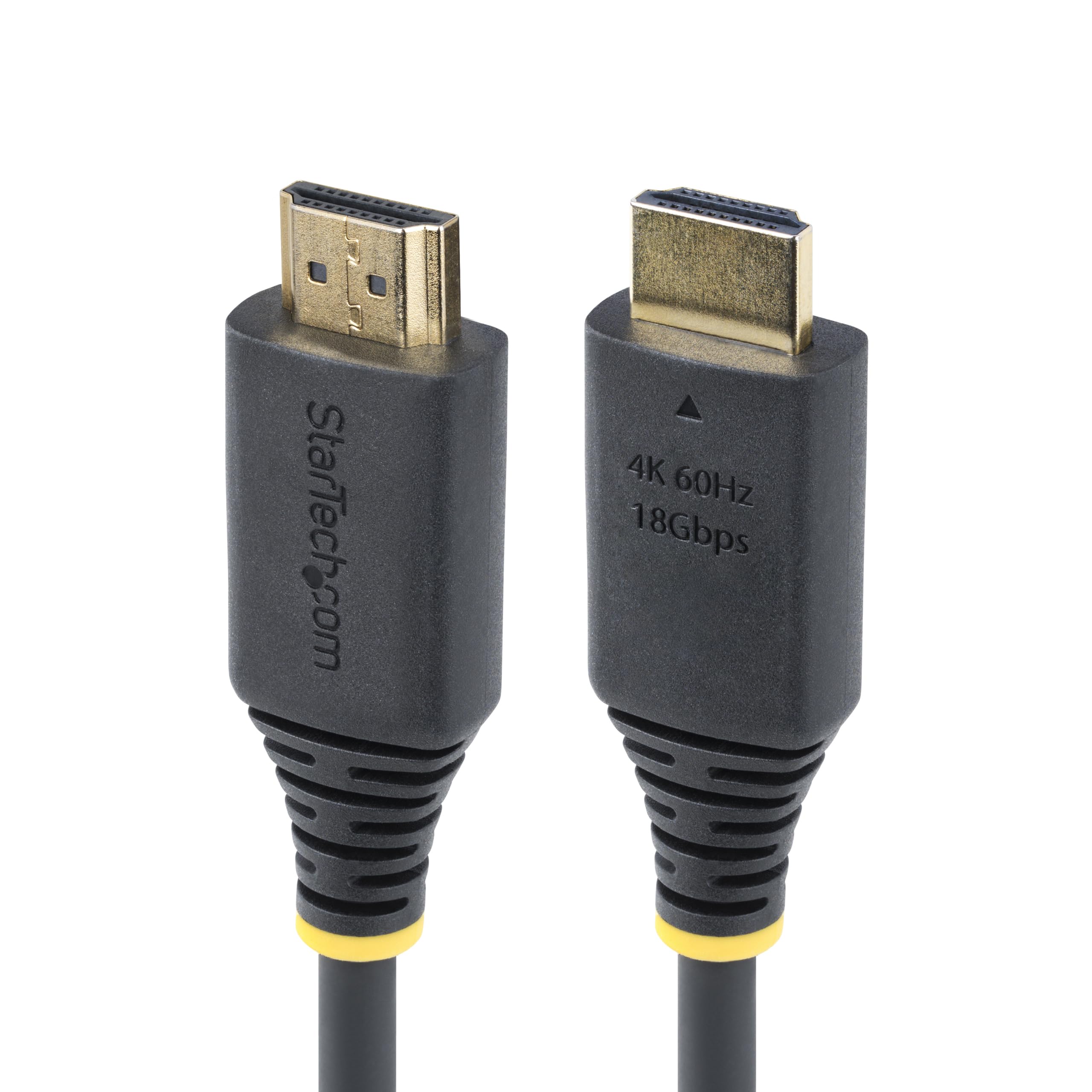 StarTech.com Premium Certified High Speed HDMI 2.0 Cable, 18Gbps, 4K 60Hz