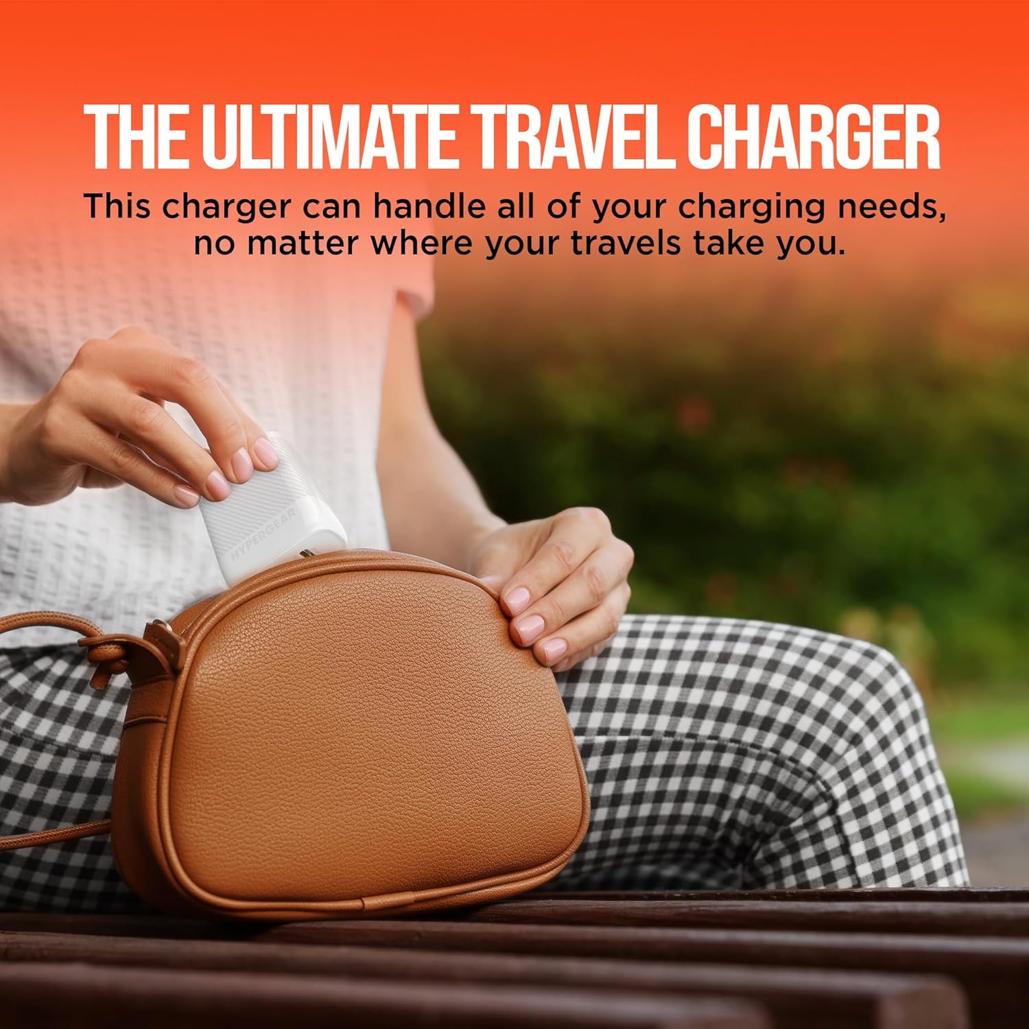 HyperGear USB-C Wall Charger Block - 25W & 12W USB-C to Lightning MFi Certified Cable Dual Port, USB Fast Charger