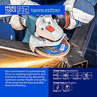 4-1/2" x 7/8" POLIFAN® Flap Disc - Flat PSF-Extra, Zirconia, 40 Grit