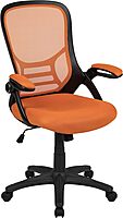 Flash Furniture Porter High-Back Mesh Ergonomic Swivel Office Chair with Adjustable Lumbar Support and Flip-Up Armrests