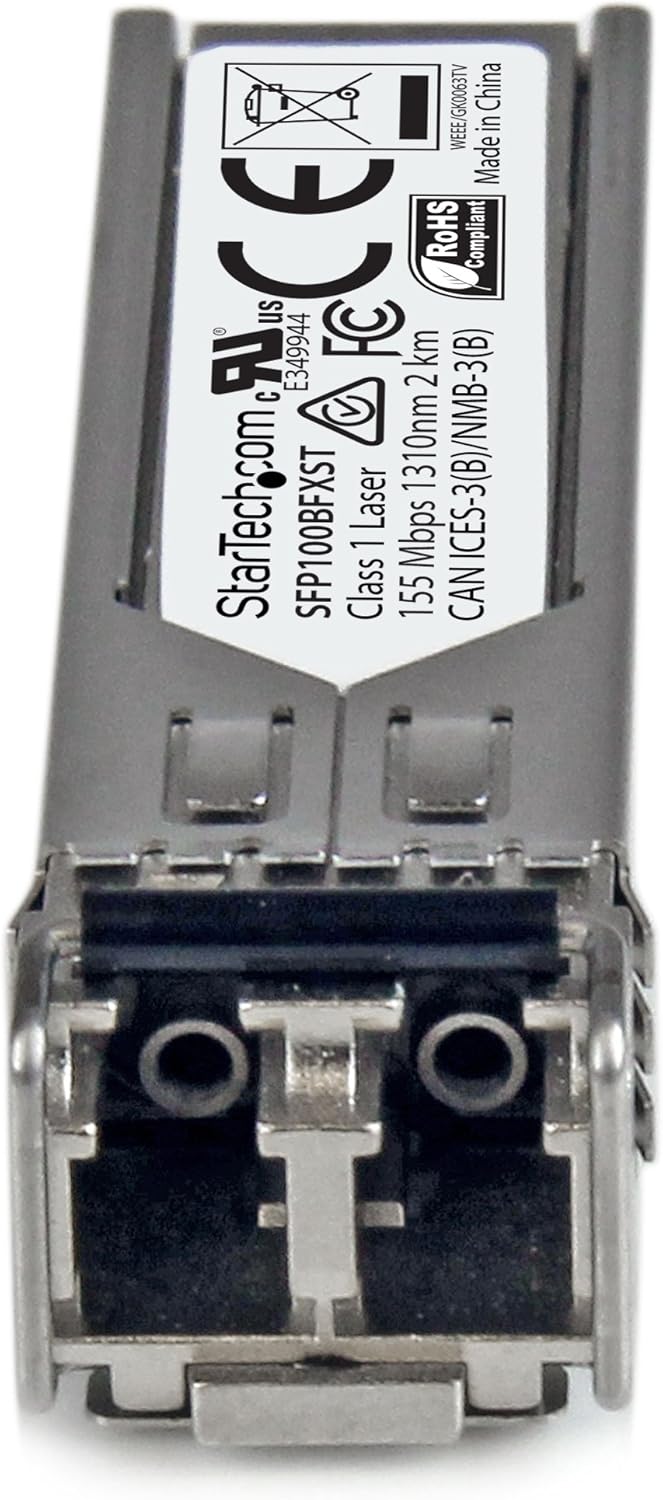 StarTech.com MSA Compliant SFP Fiber Transceiver Modules